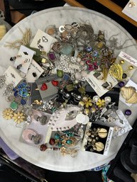 Vintage Earring Lot Mostly Pierced