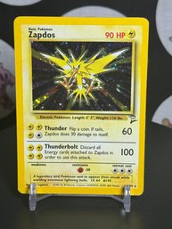 Pokemon Vintage 2000 Base Set 2 Zapdos Holo