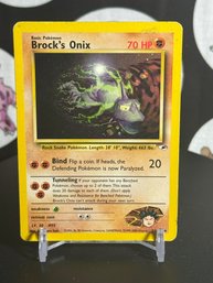 Pokemon Vintage 2000 Brock's Onix