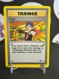 Pokemon Vintage 2000 Koga Trainer