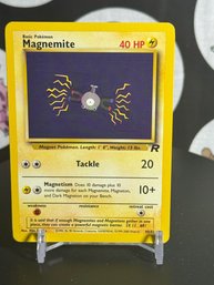 Pokemon Vintage 2000 Team Rocket Magnemmite