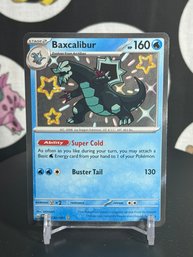 Pokemon 2024 Baxcalibur Shiny Holo