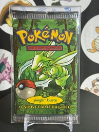 Pokemon Vintage 2000 Sealed Jungle Booster Italian