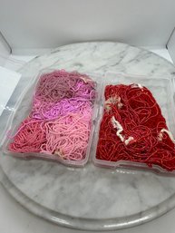 Red French Seed Beads