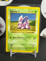 Pokemon Vintage 1999 Base Set Shadowless Nidoran