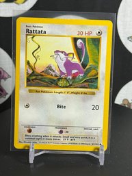 Pokemon Vintage 1999 Base Set Shadowless Rattata
