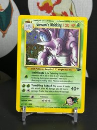 Pokemon Vintage 2000 Giovanni's Nidoking Holo