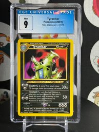 Cgc 9 Tyranitar Pokémon (2001) Neo Discovery - 31/75
