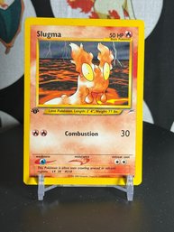 Pokemon Vintage 2000 Neo Destiny 1st Edition Slugma