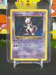 Pokemon Vintage 1999 Base Set Mewtwo SHADOWLESS HOLO