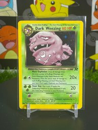 Pokemon Vintage 2000 Team Rocket Dark Wheezing Holo