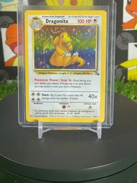 Pokemon Vintage 1999 Fossil Dragonite Holo