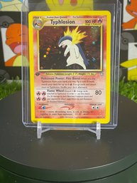 Pokemon Vintage 2000 1st Edition Typhlosion Holo