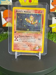 Pokemon Vintage 2000 1st Edition Blaine's Moltres Holo