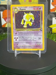 Pokemon Vintage 1999 Fossil Hypno Holo