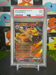 2023 POKEMON SV2a JP CHARIZARD Ex PSA 9 MINT