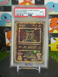 2000 POKEMON GAME PROMO ANCIENT MEW POKEMON 2000 MOVIE Psa 9