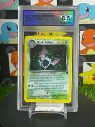 2000 POKMON TEAM ROCKET DARK GOLBAT #7 HOLO Dsg 8.5