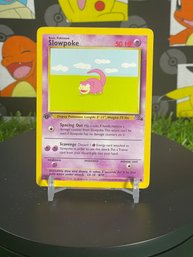 Pokemon Vintage 1999 1st Edition Fossil Slowpoke