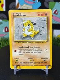 Pokemon Vintage 1999 Base Set Sandshrew