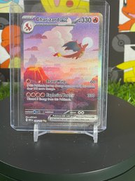 Pokemon 151 Charizard Ex Illustration Holo