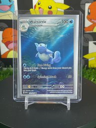 Pokemon 151 Wartortle Illustration Holo