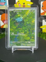 Pokemon 151 Bulbasaur Illustration Holo