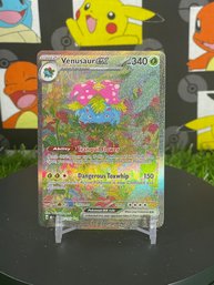 Pokemon 151 Venusaur Ex Illustration Holo