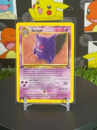 Pokemon Vintage 1999 Fossil 1ST EDITION GENGAR