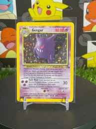 Pokemon Vintage 1999 Fossil GENGAR Holo