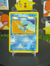 Pokemon Vintage 2000 1st Edition Neo Destiny Wooper