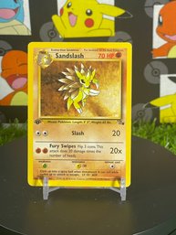 Pokemon Vintage 1999 1st Edition Fossil Sandslash