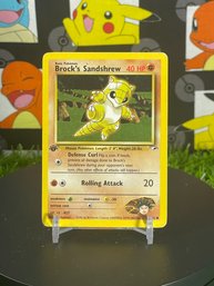 Pokemon Vintage 2000 1st Edition Brock's Sandshrew