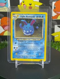 Pokemon Vintage 2000 Neo Destiny Light Azmuraill Holo With Swirl