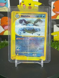 Pokemon RARE Holo Blastoise 4/165 Expedition