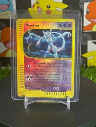 Pokemon RARE Holo Mewtwo 20/165 Expedition