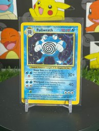 Pokemon Vintage 1999 Base Set Poliwrath Holo