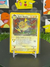 Pokemon Vintage 2000 Team Rocket Dark Raichu Holo