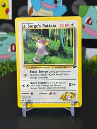 Pokemon Vintage Gym Challenge 2000 Lt. Surge's Rattata