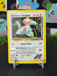 Pokemon Vintage Gym Challenge 2000 Sabrina's Porygon