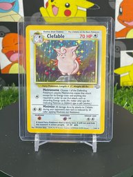 Pokemon Vintage 1999 Jungle Clefable Holo