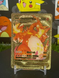 POKEMON GOLD FAN ART Charizard V Max Red