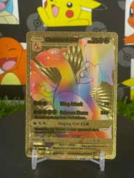 POKEMON GOLD FAN ART Charizard Gx Rainbow