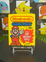 Topps Vintage 1989 Nintendo Game Pack Sealed