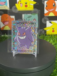 Pokemon Vinatge 1999 Merlin Stickers Gengar