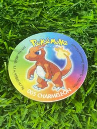 Pokemon Vinatge Pogs Russian Charmeleon