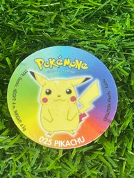 Pokemon Vinatge Pogs Russian Pikachu