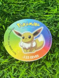 Pokemon Vinatge Pogs Russian Eevee