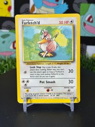Pokemon Vintage 1999 Base Set Farfetch'd