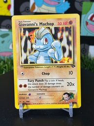 Pokemon Vintage Gym Challenge 2000 Giovanni's Machop